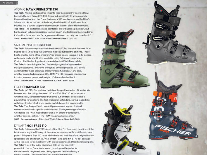 The years best ski boots reviewed!
